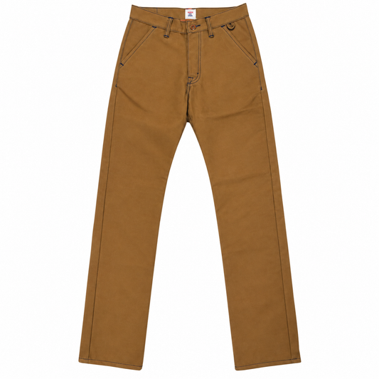 [OPSTK] #133 12oz Duck Canvas Field Hand Chino Back Patch Pockets "Regular Fit 905"