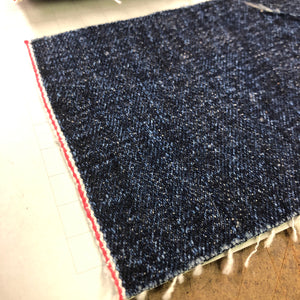 #0505 16oz Japanese INDIGO 'Secret Denim" SELVAGE 5 POCKET VERSION