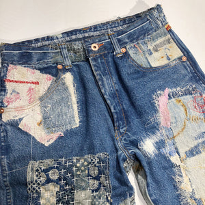 RE-MADE DENIM Boro and Sashiko Denim
