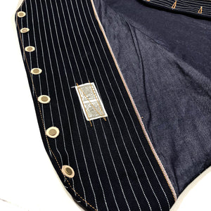 Waistcoat TYPE IH [ ICHIRO HACHIYA ] 13.5oz Japanese Indigo/Indigo WABASH White Selvage