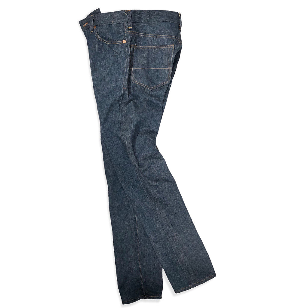 20oz Japanese INDIGO 'Secret Denim" SELVAGE 5 POCKET VERSION "unsanforized"