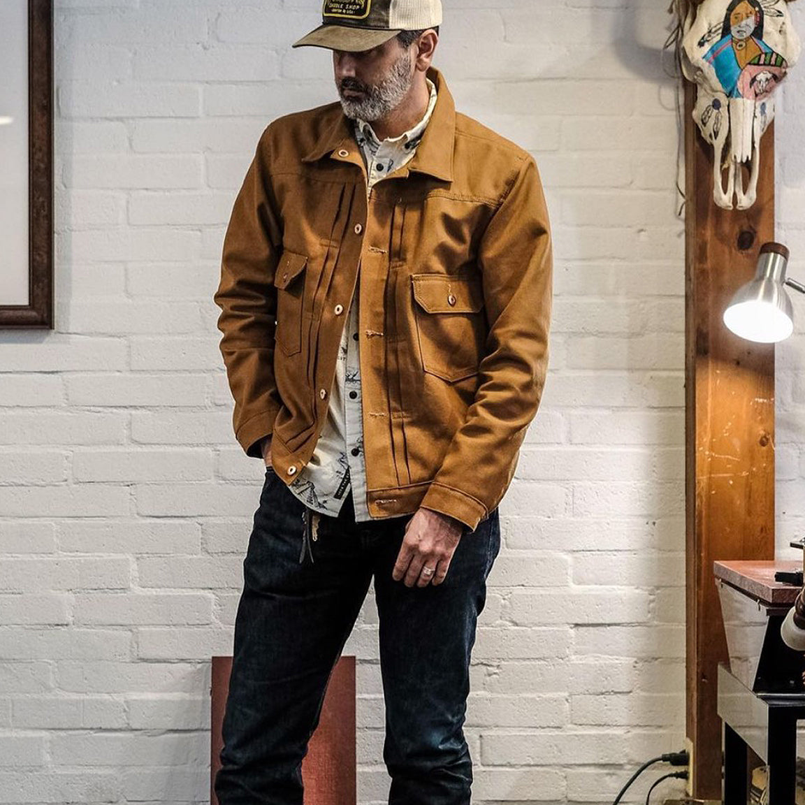 #133 12oz Duck Canvas 1953 Type II Jacket  {Various Colors}