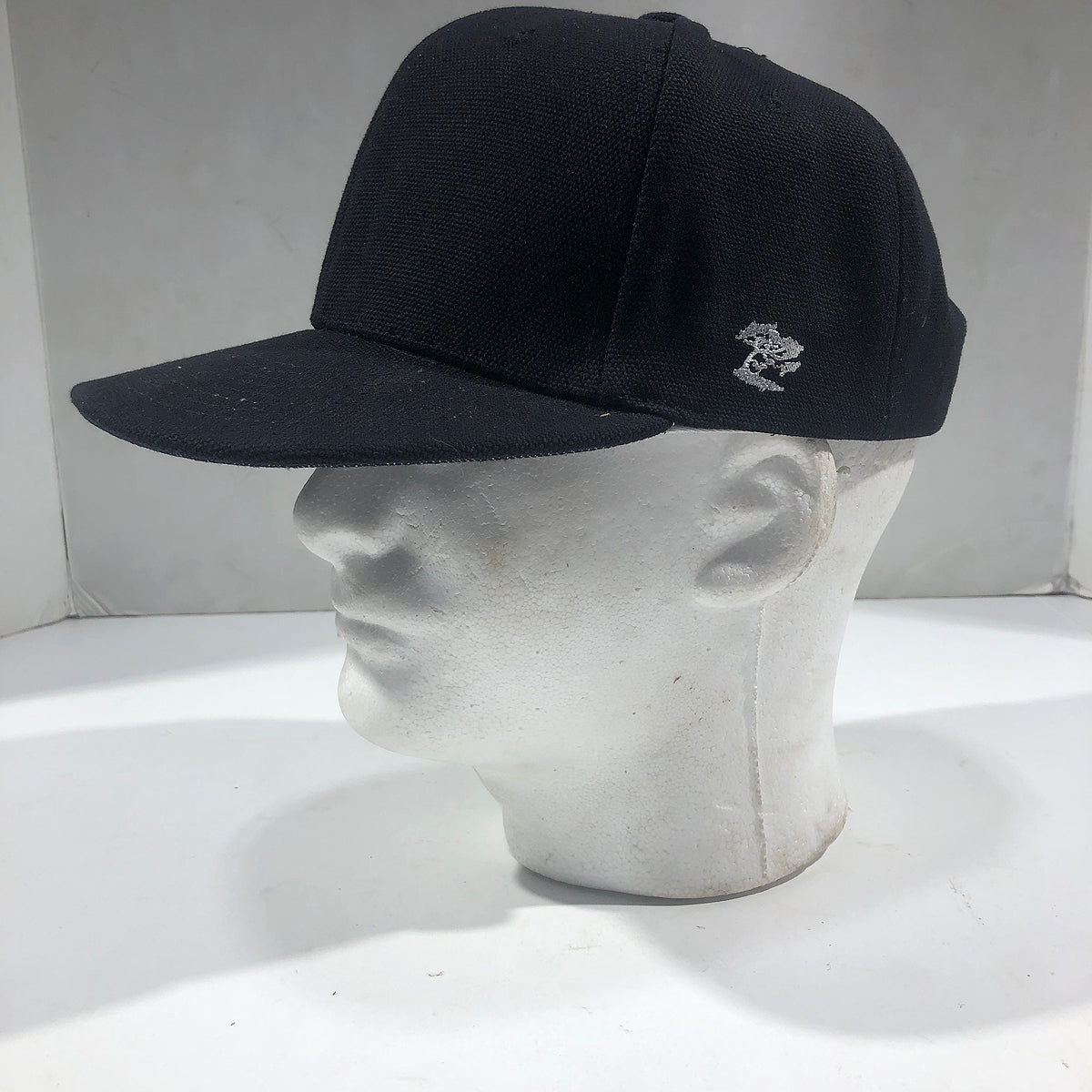 18oz USA Duck Canvas Snapback HAT Blank "BLACK"