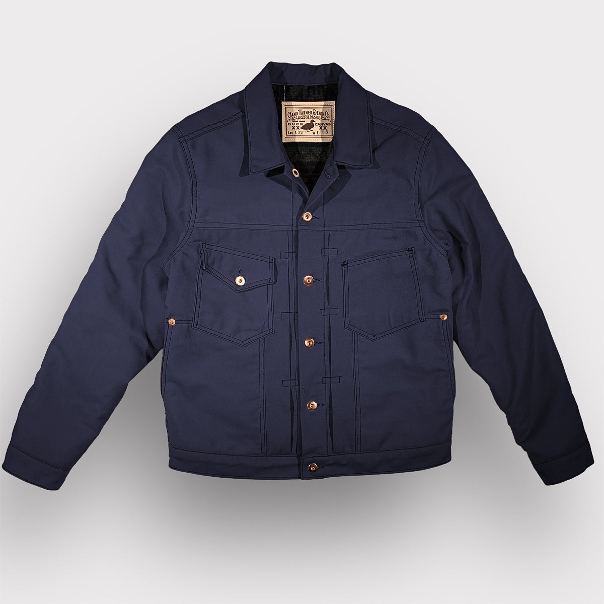 12oz Duck Canvas Field Hand Jacket Navy {Various Colors}