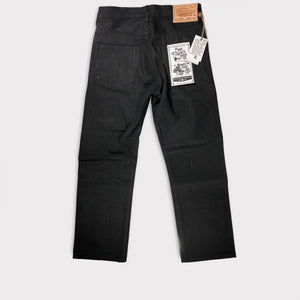 14oz Italian Double Black Red/White Selvage 5 POCKET 29W 27.5L 997 Miner Fit