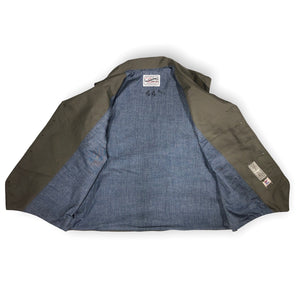 12oz Moss Duck Canvas Type D Waistcoat