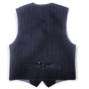 Waistcoat TYPE IH [ ICHIRO HACHIYA ] 13.5oz Japanese Indigo/Indigo WABASH White Selvage