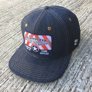 14oz TEXAS Denim Snapback HAT Embroidery Patch