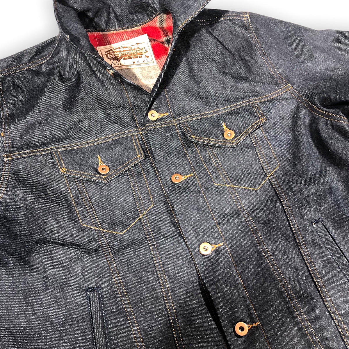 14oz Cone Mills Orange Selvage Type III Jacket [ Modify ] LIMITED QUANITIES