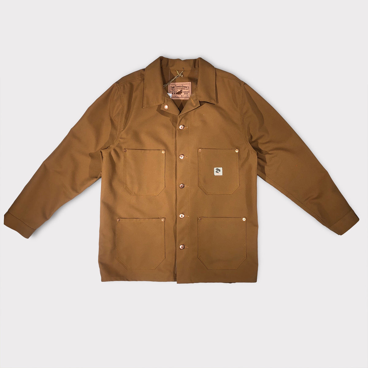 OPSTK 12oz Duck Canvas OCHRE Barn Coat LRG REG FIT