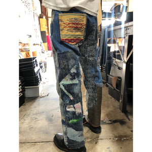 RE-MADE DENIM Boro and Sashiko Denim