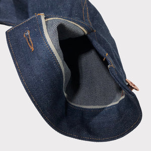 15oz Indigo Cone Mills NATURAL Selvage "TEXAS" Fieldhand Jacket  {Limited Quantities}
