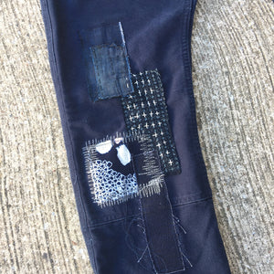 DENIM Repair. PATCHWORK Darning!