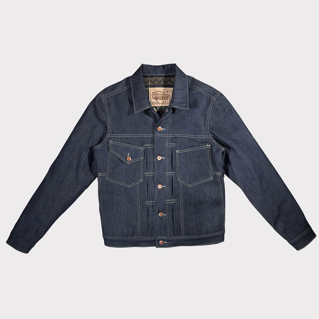 13.5oz Indigo Cone Mills 1968 Selvage Fieldhand Jacket