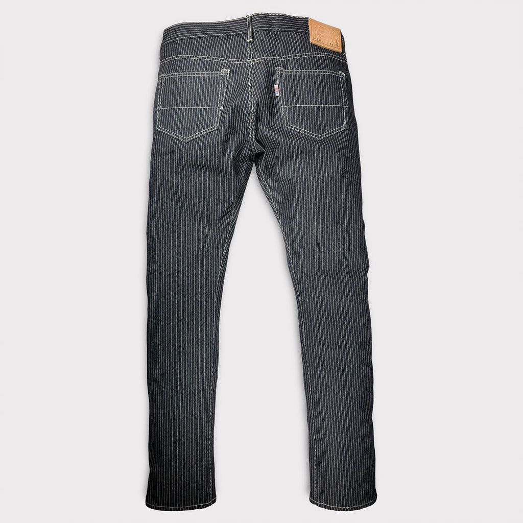 #2006 14oz Japanese Indigo/Indigo Jacquard Mini WABASH Selvage 5 POCKET VERSION