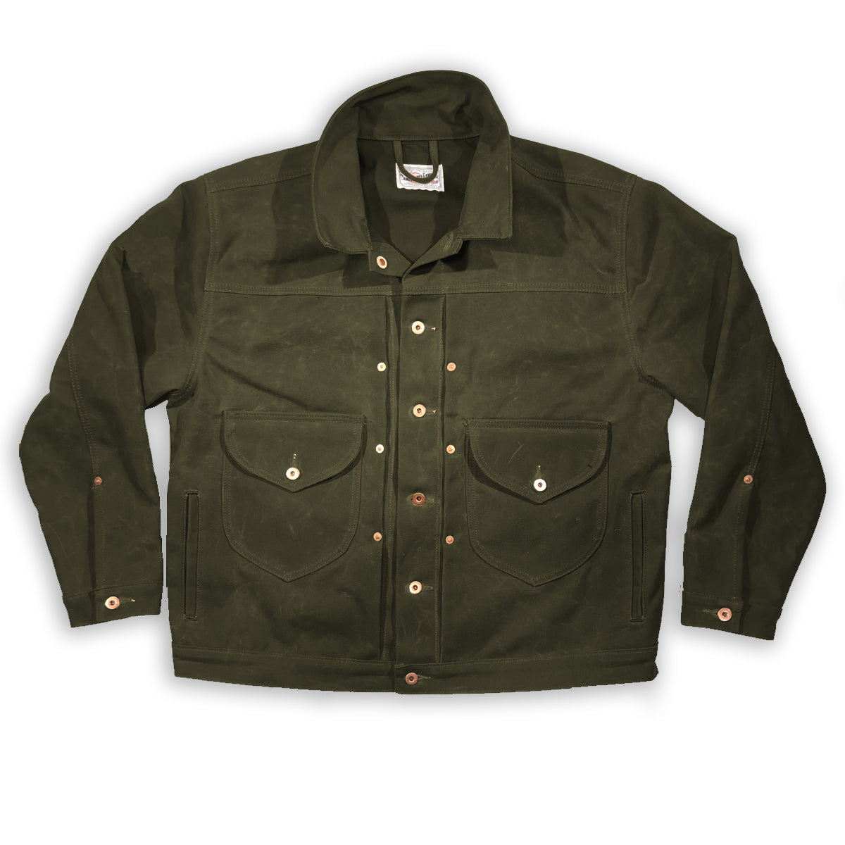 #0811 18oz Wax Duck Canvas William Harris RanchHand 2 pocket Jacket