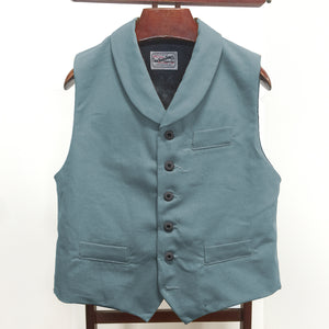 12oz Seagrass Duck Canvas Type D Waistcoat