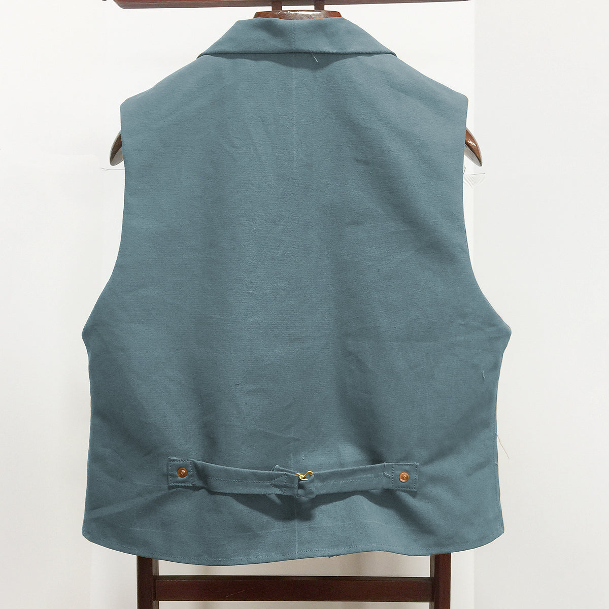 12oz Seagrass Duck Canvas Type D Waistcoat