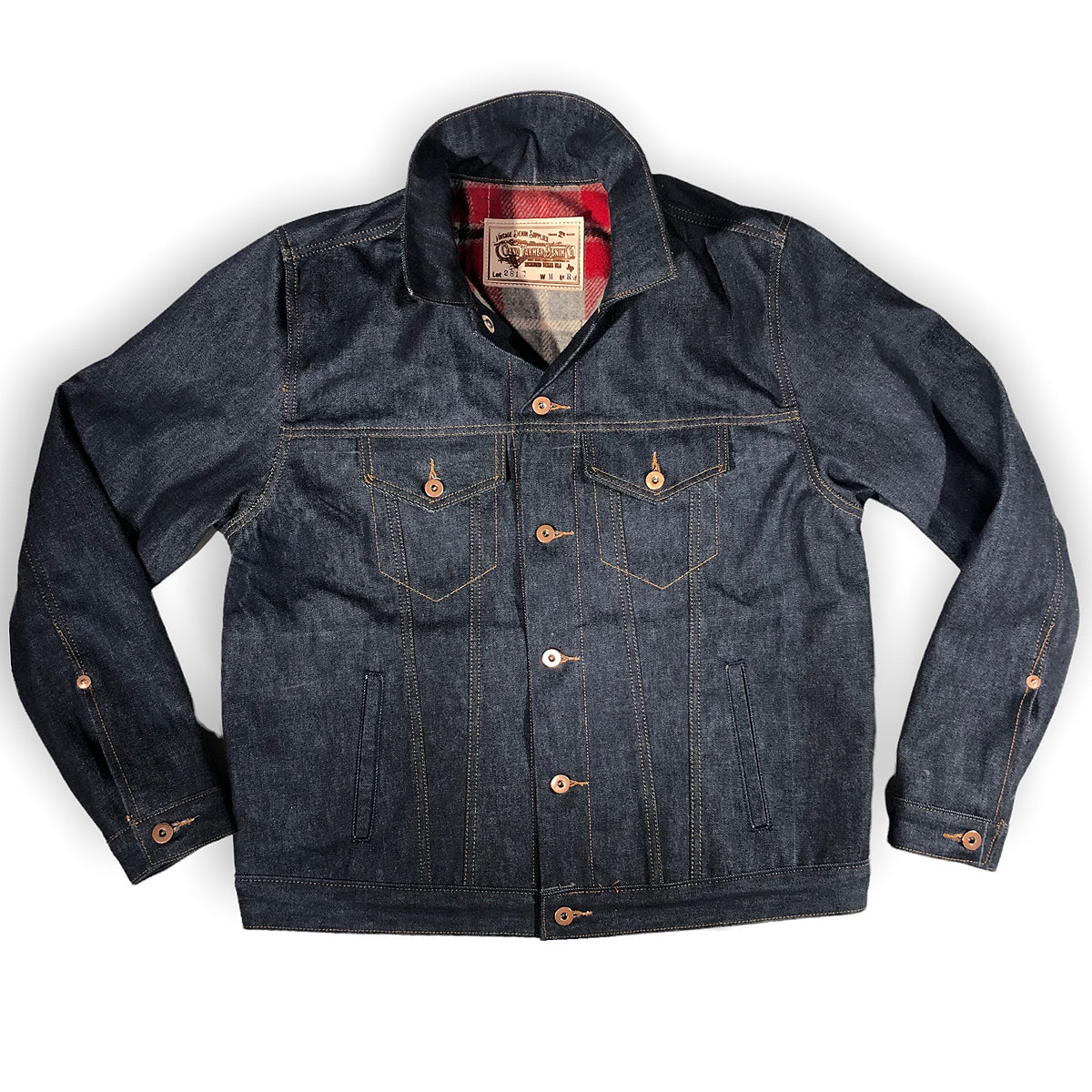 14oz Cone Mills Orange Selvage Type III Jacket [ Modify ] LIMITED QUANITIES