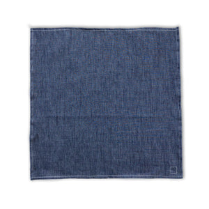 100% 7oz Cotton Handkerchief Cone Mills Chambray 27.5 x 27.5 CFDCo
