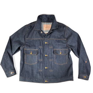 #600 14oz Indigo Cone Mills White Selvage 1953 Type II Jacket  {Limited Quantities}