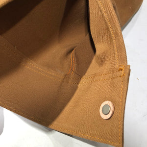 12oz USA Duck Canvas Selvage Ochre " 1960's DEADSTOCK" WORKSHIRT