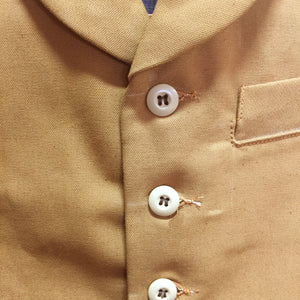 12oz Ochre Duck Canvas Type D Waistcoat
