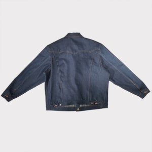 15oz Indigo Cone Mills NATURAL Selvage "TEXAS" Fieldhand Jacket  {Limited Quantities}