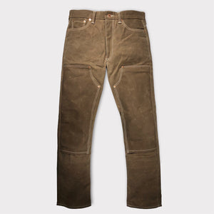 18oz WAX Duck Canvas Nut Meg Brown 5 pocket Model