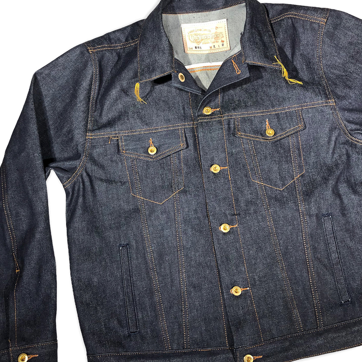 14oz Cone Mills Orange Selvage Type III Jacket [ Modify ] LIMITED QUANITIES