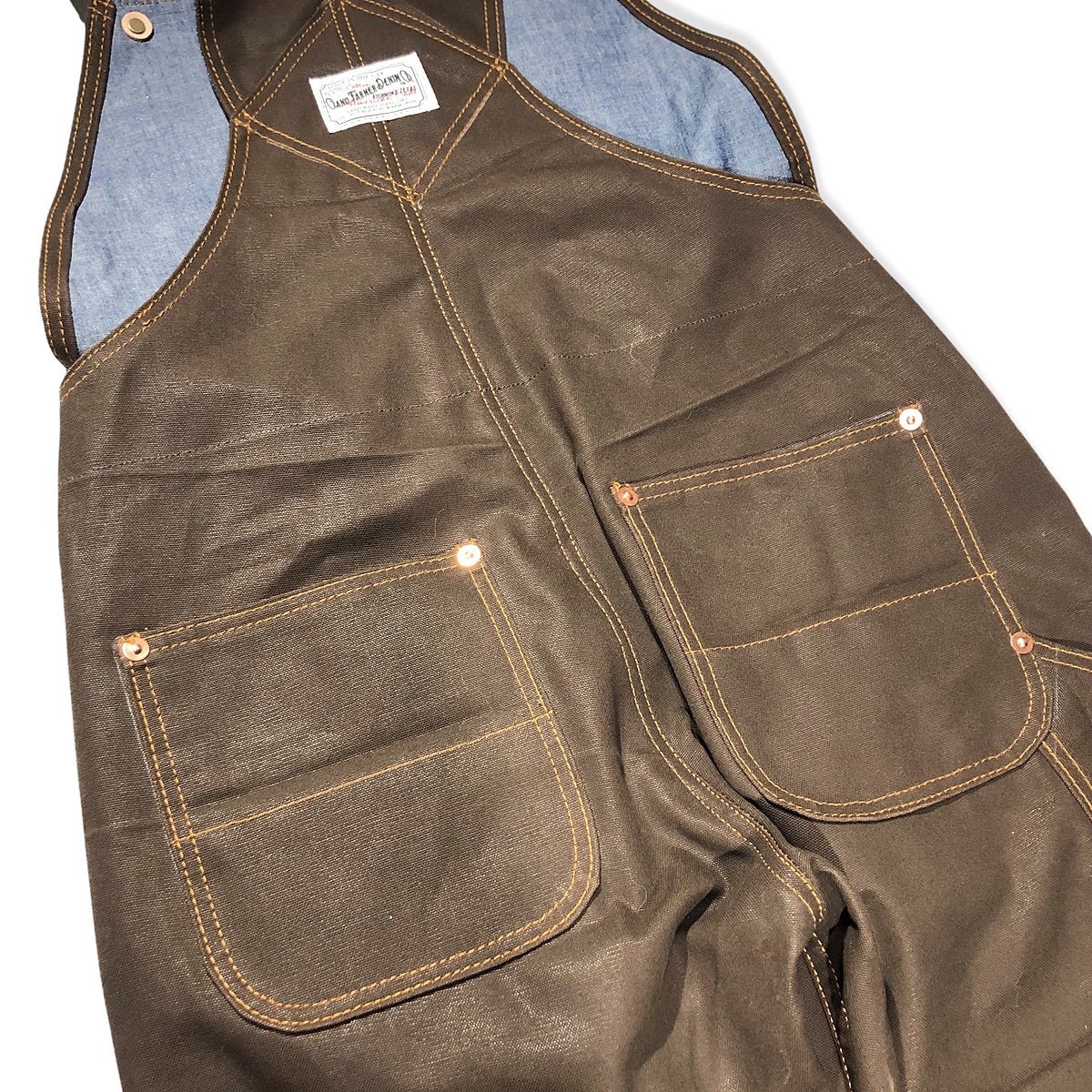 12oz Duck Canvas OVERALLS 5 POCKET Version
