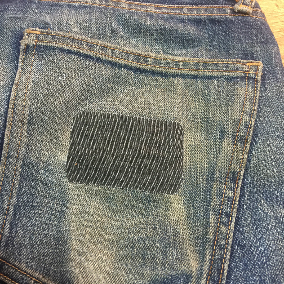 DENIM Repair. PATCHWORK Darning!