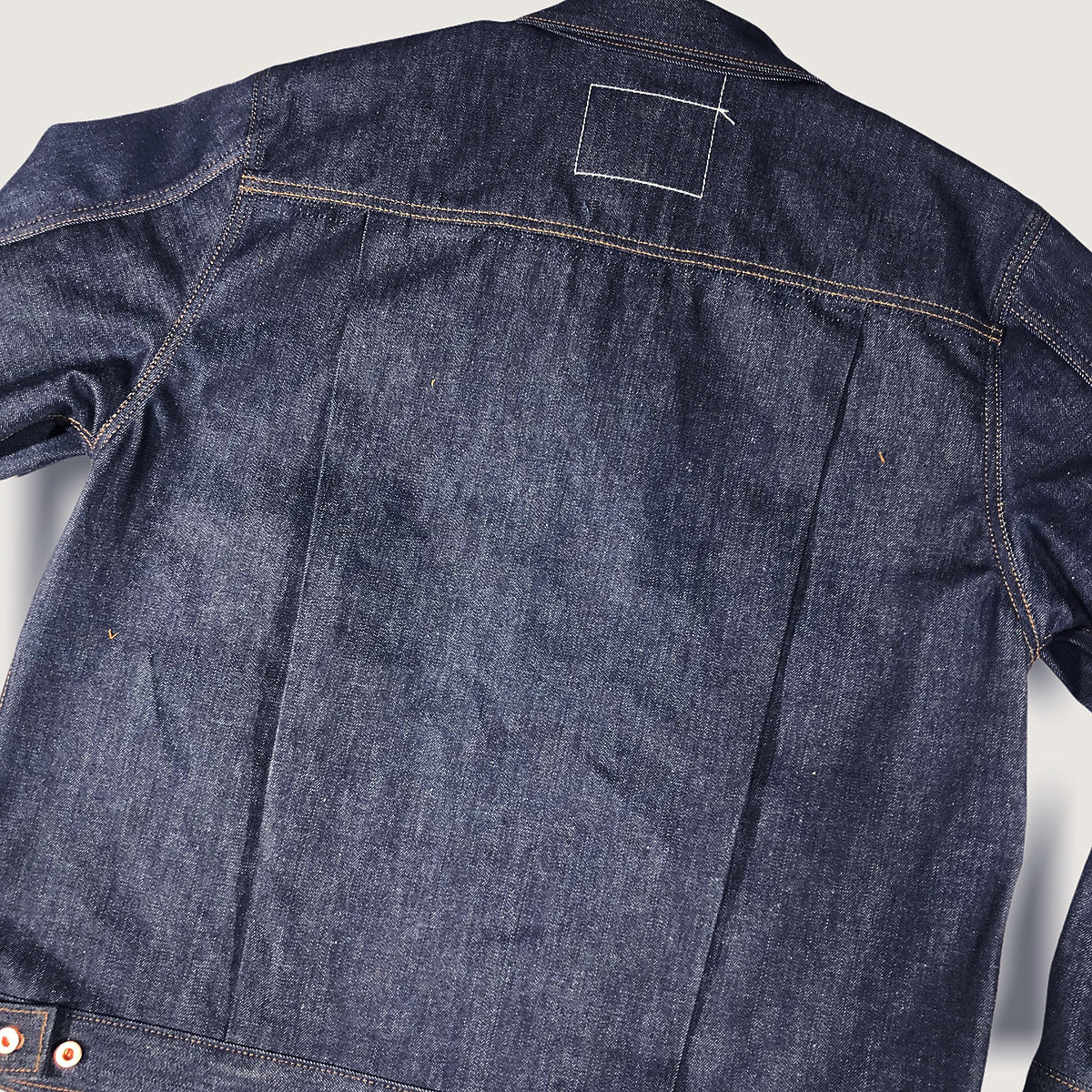 13.5oz 1968 Indigo Cone Mills Selvage 1953 Type II Jacket  {Limited Quantities}