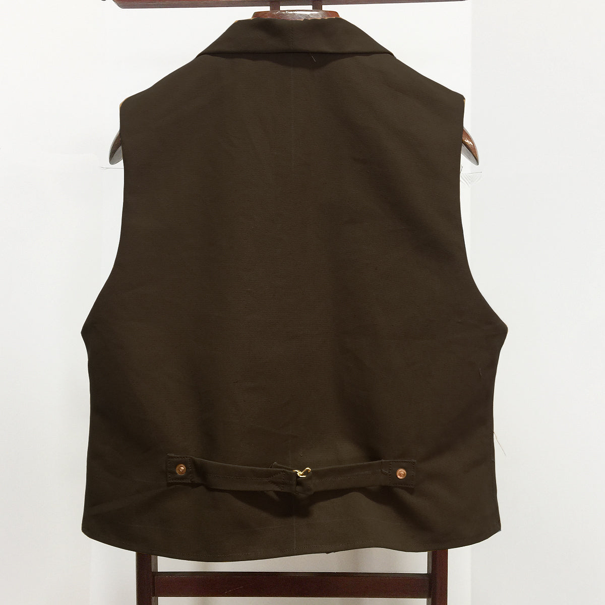 12oz Brown Duck Canvas Type D Waistcoat