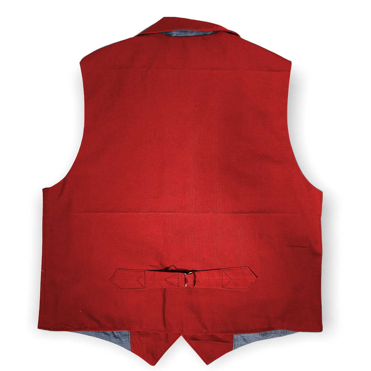 12oz Red Duck Canvas Type D Waistcoat