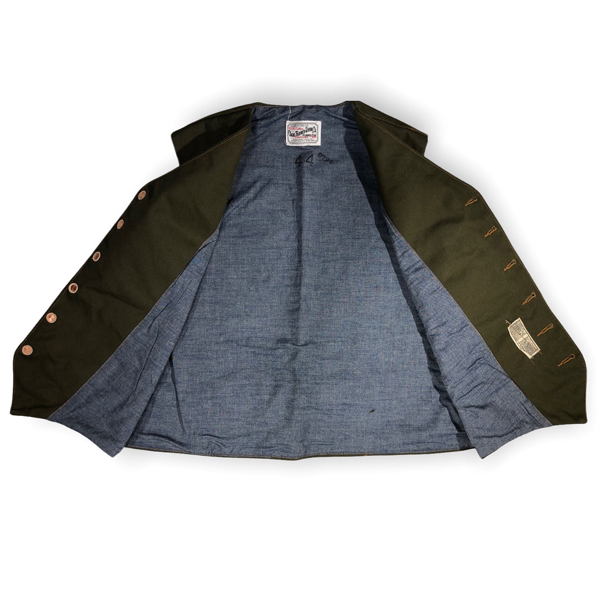 Waistcoat TYPE IH [ ICHIRO HACHIYA ] 18oz Duck Canvas { Various Colors }