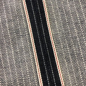 #2006 14oz Japanese Indigo/Indigo Jacquard Mini WABASH Selvage 5 POCKET VERSION