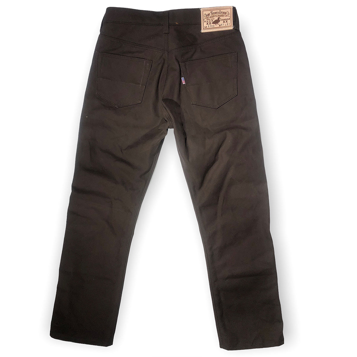 18oz Duck Canvas Brown 5 POCKET Version