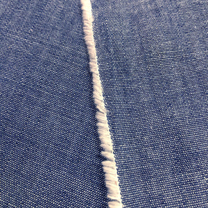 100% 7oz Cotton Handkerchief Cone Mills Chambray 27.5 x 27.5 CFDCo