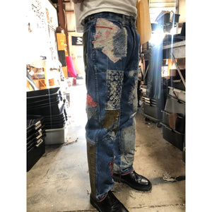 RE-MADE DENIM Boro and Sashiko Denim