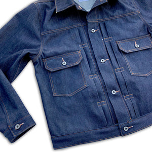 13.5oz 1968 Indigo Cone Mills Selvage 1953 Type II Jacket  {Limited Quantities}