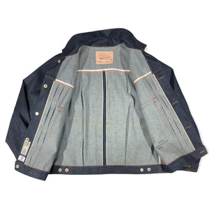 #600 14oz Indigo Cone Mills White Selvage 1953 Type II Jacket  {Limited Quantities}