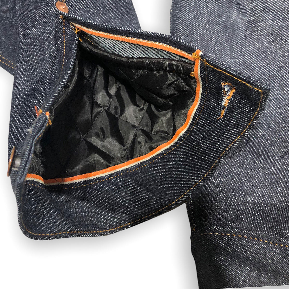 14oz Cone Mills Orange Selvage Type III Jacket [ Modify ] LIMITED QUANITIES