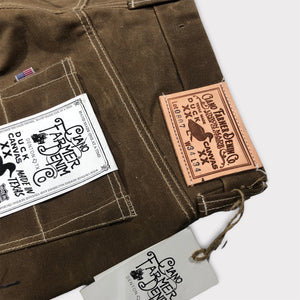 18oz WAX Duck Canvas Nut Meg Brown 5 pocket Model