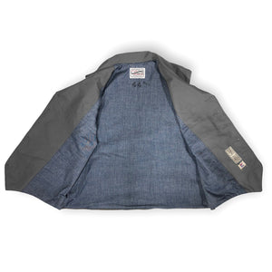 12oz Grey Duck Canvas Type D Waistcoat