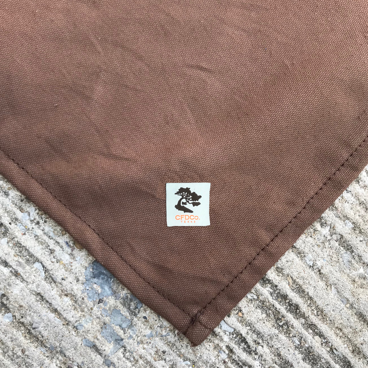 100% Cotton Handkerchief USA Duck Canvas Timber 27.5 x 27.5