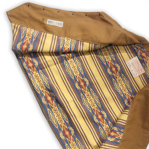 12oz Ochre Duck Canvas Type SW Waistcoat w/wool liner