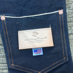 CFDCo Christmas Stocking CONE Mills Selvage Denim