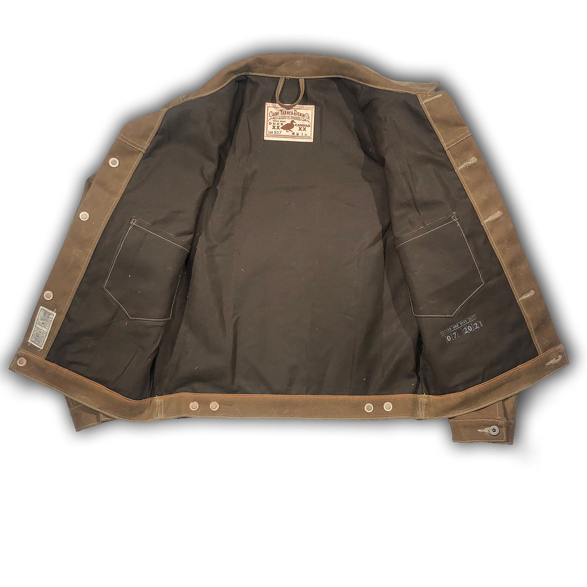 1953 Type II Modify Jacket 18oz Wax Duck Canvas