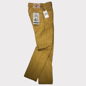 18oz Duck Canvas LITE OCHRE 5 POCKET